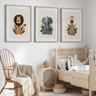 Scandi Safari Nursery Prints set of 3 – Print Sets for children, available at Learning Bugs UK