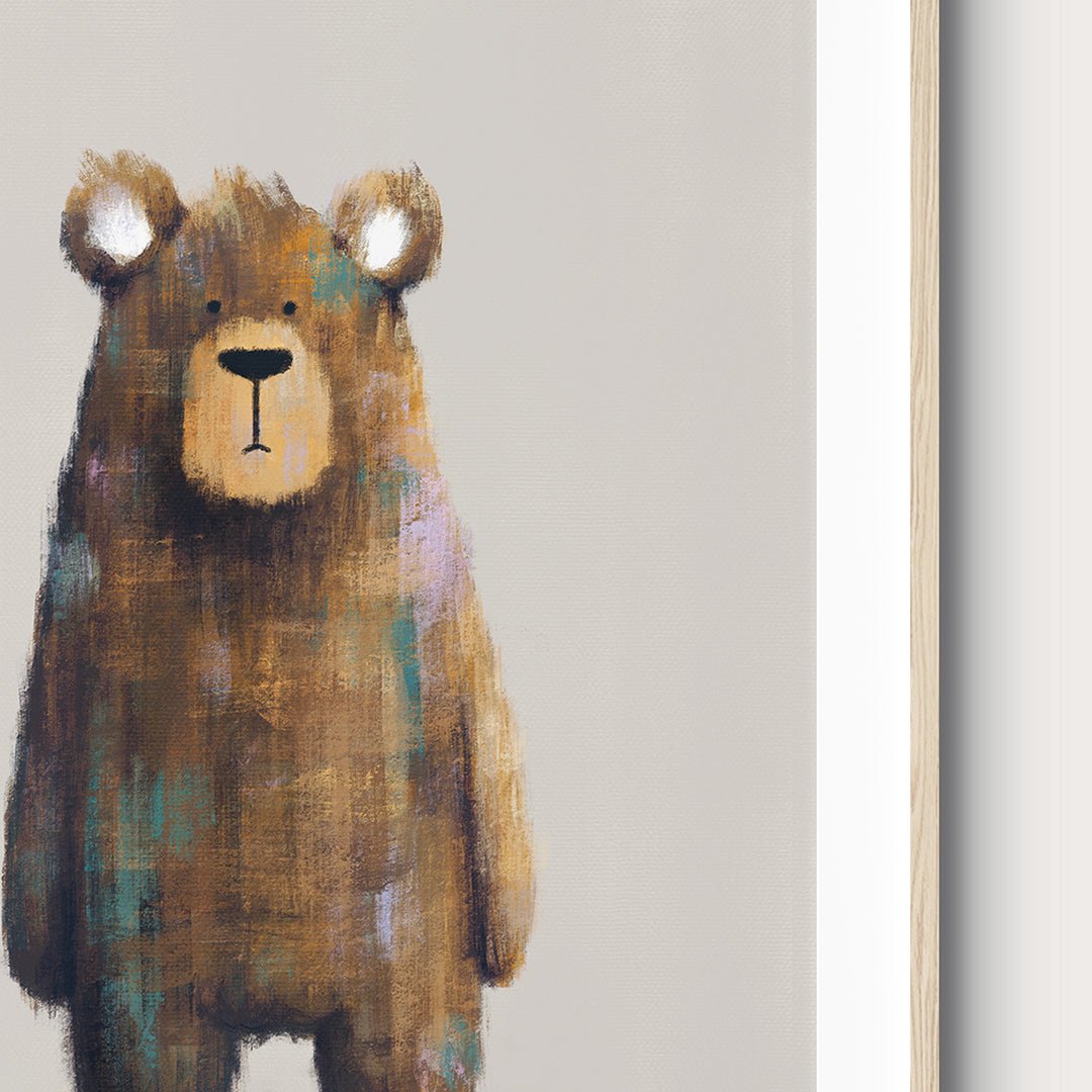 Neutral Woodland Animals Nursery Prints Set of 3 – Print Sets for children, available at Learning Bugs UK