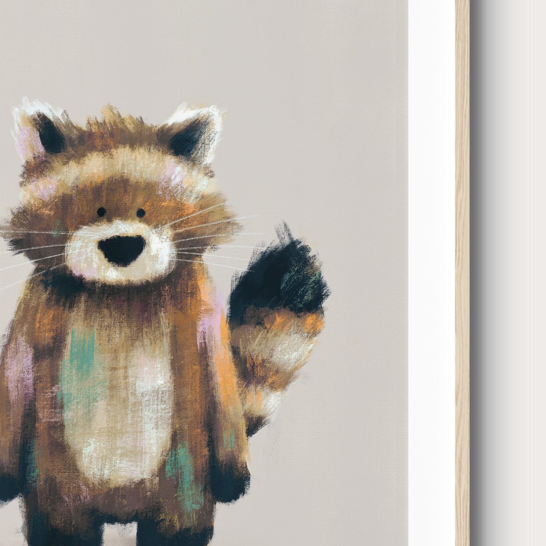 Neutral Woodland Nursery Prints Set of 4 – Print Sets for children, available at Learning Bugs UK
