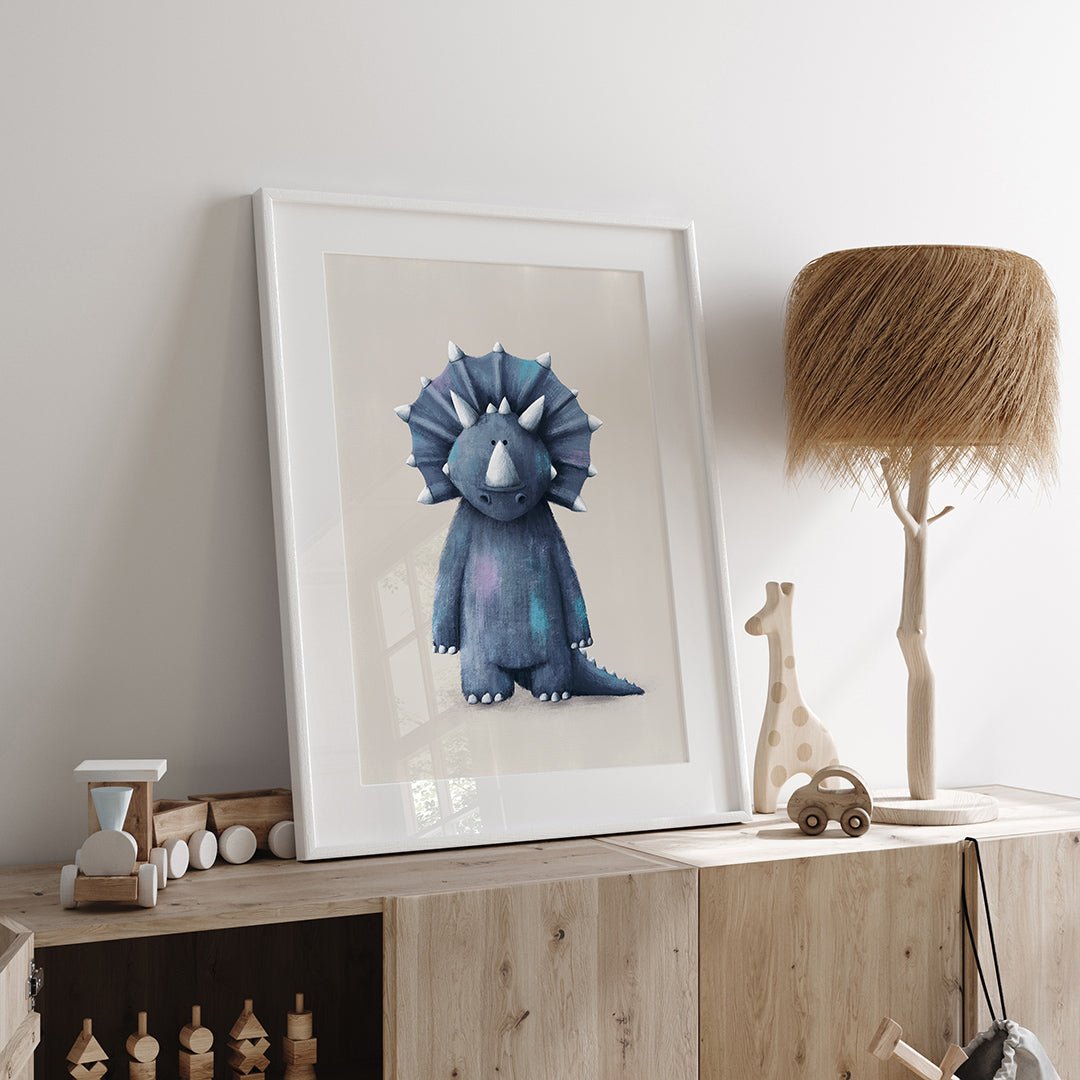 Dinosaur Nursery Prints set of 3 – Print Sets for children, available at Learning Bugs UK
