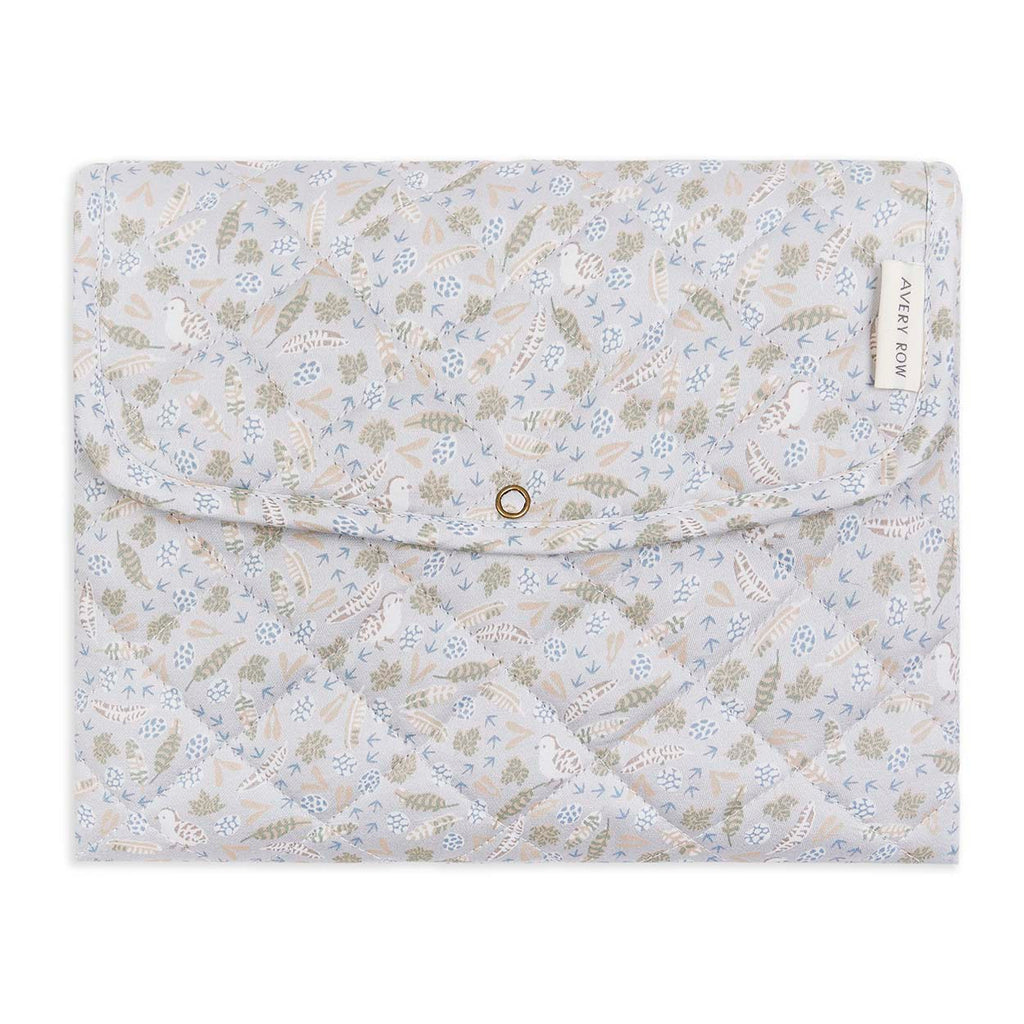 Cotton Travel Baby Changing Mat - Nature Trail