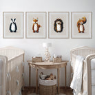 Childrens Woodland Nursery Prints Set of 4 – Print Sets for children, available at Learning Bugs UK