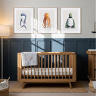 Under the Sea Nursery Prints Set of 3 – Print Sets for children, available at Learning Bugs UK
