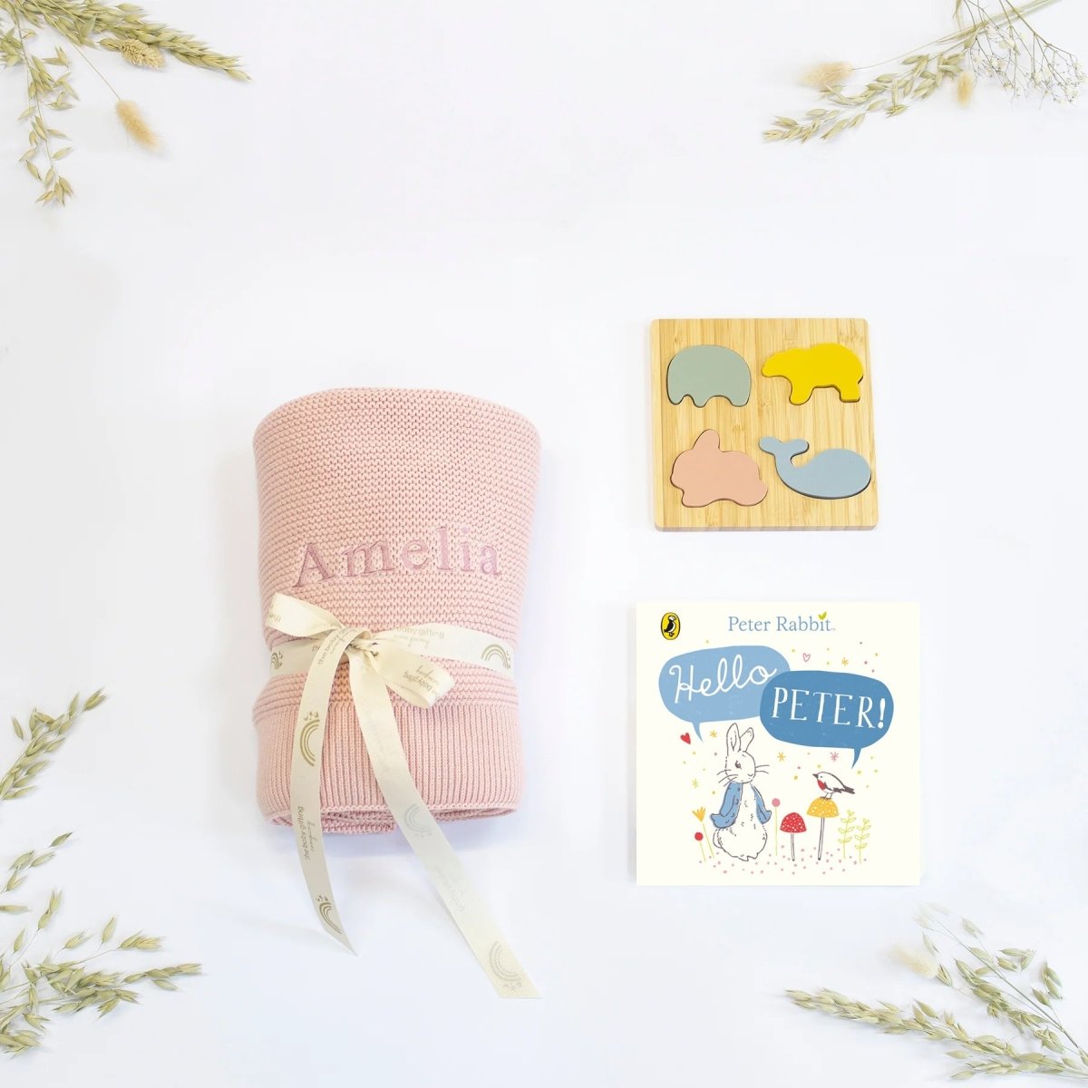Welcome Baby Play And Read Gift Set – for children, available at Learning Bugs UK