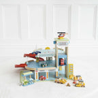 Le Toy Van Car and Garage Play Set – for children, available at Learning Bugs UK