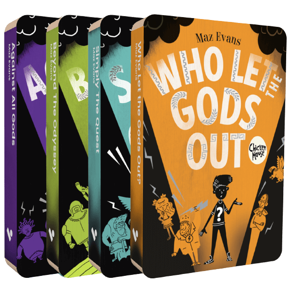 Who Let the Gods Out Audiobook Bundle – Audiobooks Bundle for children, available at Learning Bugs UK