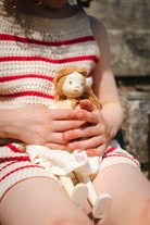 Fearne Wooden Doll – Wooden dolls house doll for children, available at Learning Bugs UK