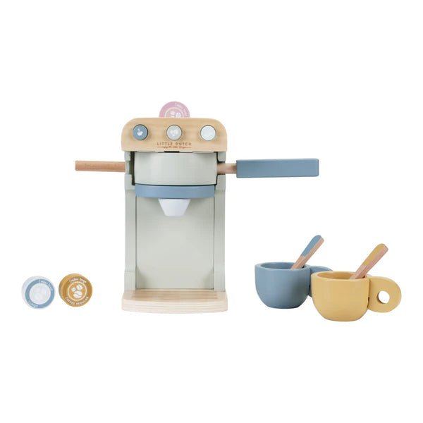 Little Dutch Wooden Coffee Machine by Little Dutch - Learning Bugs UK
