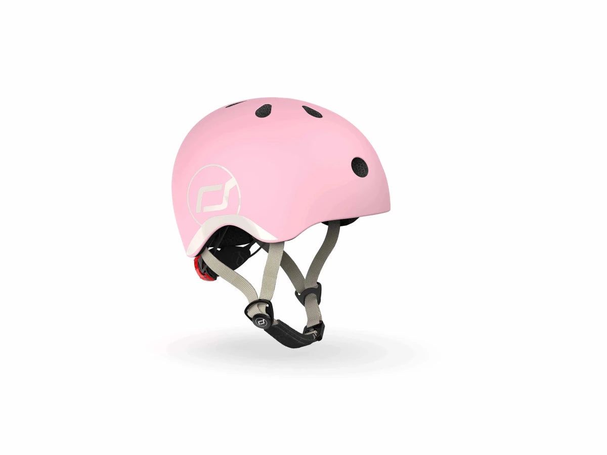 Scoot & Ride toddler helmet in Rose pink, size XXS-S