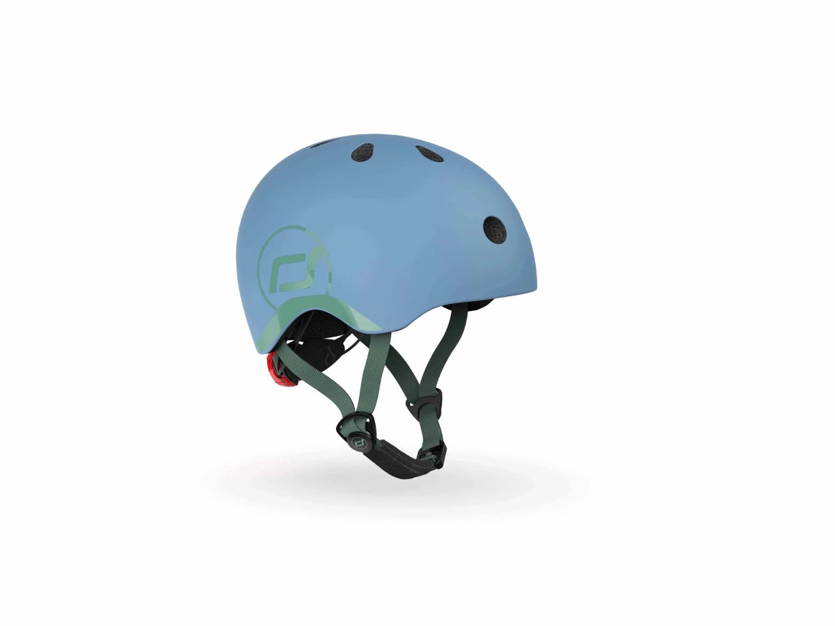 Scoot & Ride toddler helmet in Steel grey, size XXS-S