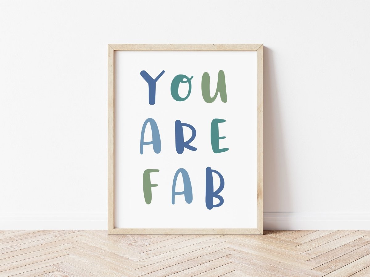 You Are Fab - Blues – for children, available at Learning Bugs UK