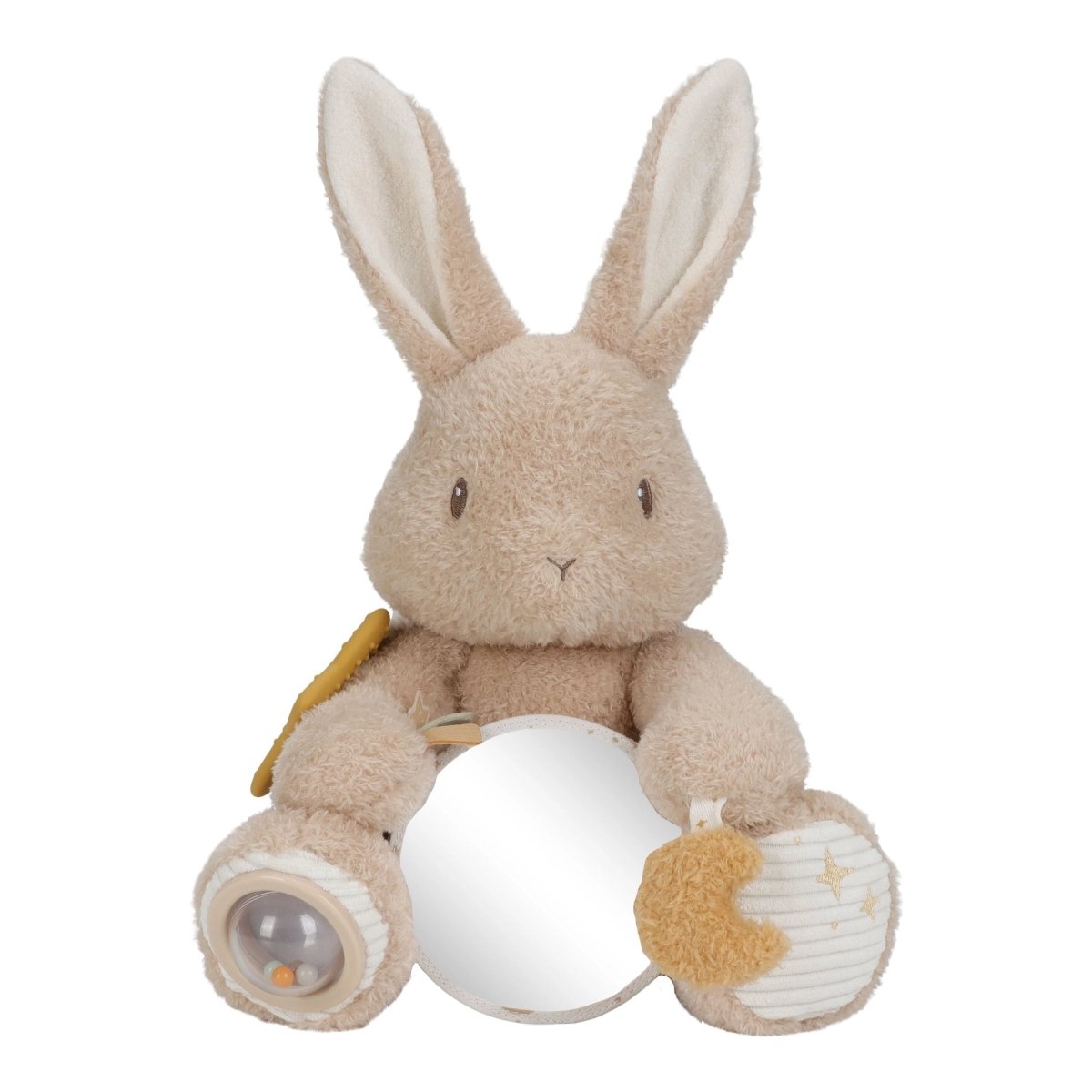 Activity Cuddle Toy Baby Bunny – for children, available at Learning Bugs UK