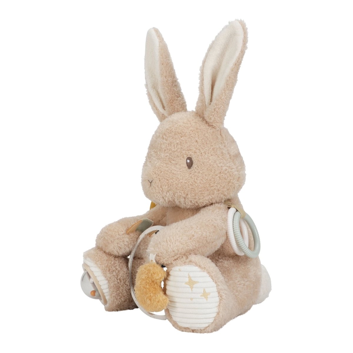 Activity Cuddle Toy Baby Bunny – for children, available at Learning Bugs UK