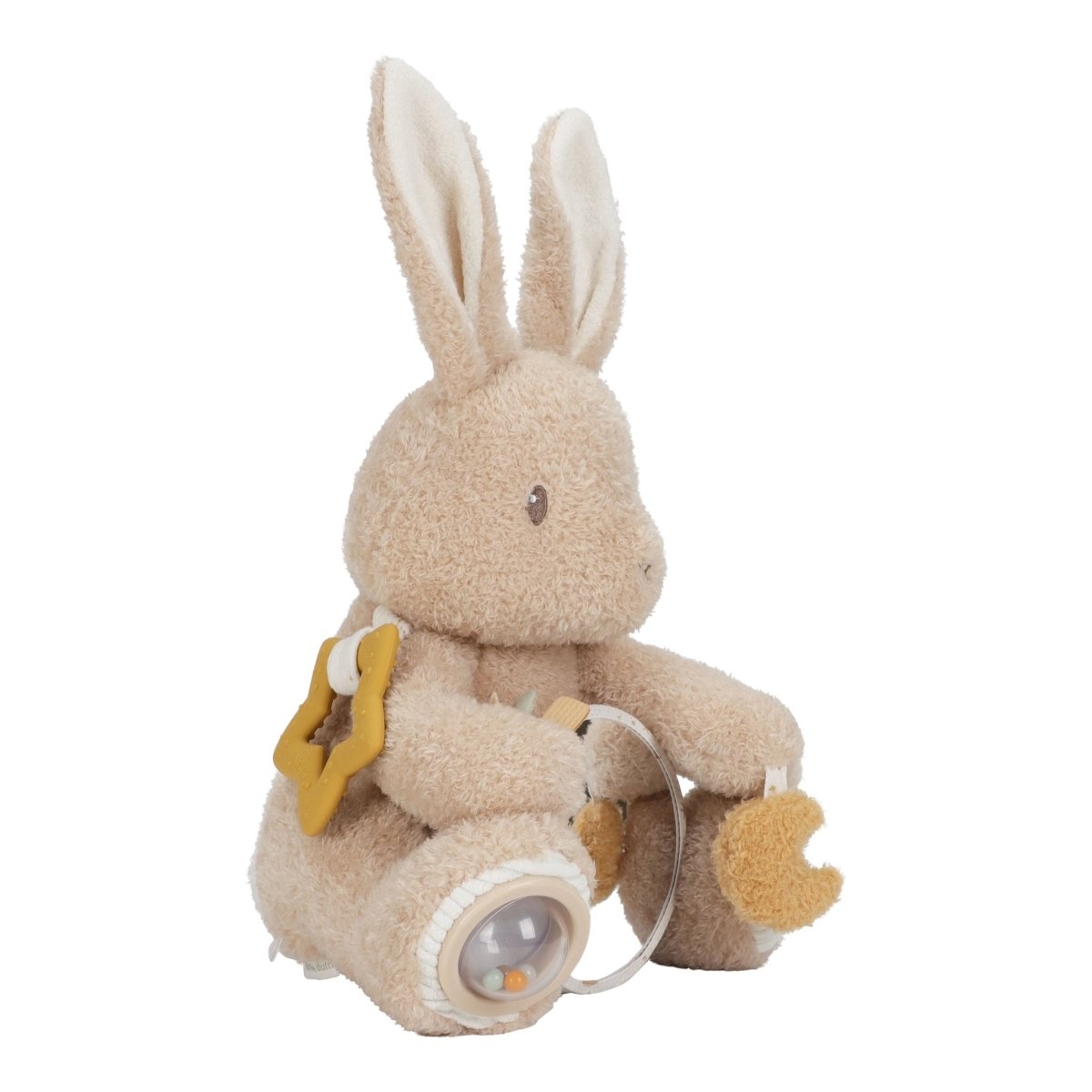 Activity Cuddle Toy Baby Bunny – for children, available at Learning Bugs UK