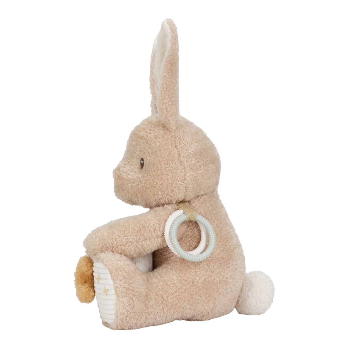 Activity Cuddle Toy Baby Bunny – for children, available at Learning Bugs UK