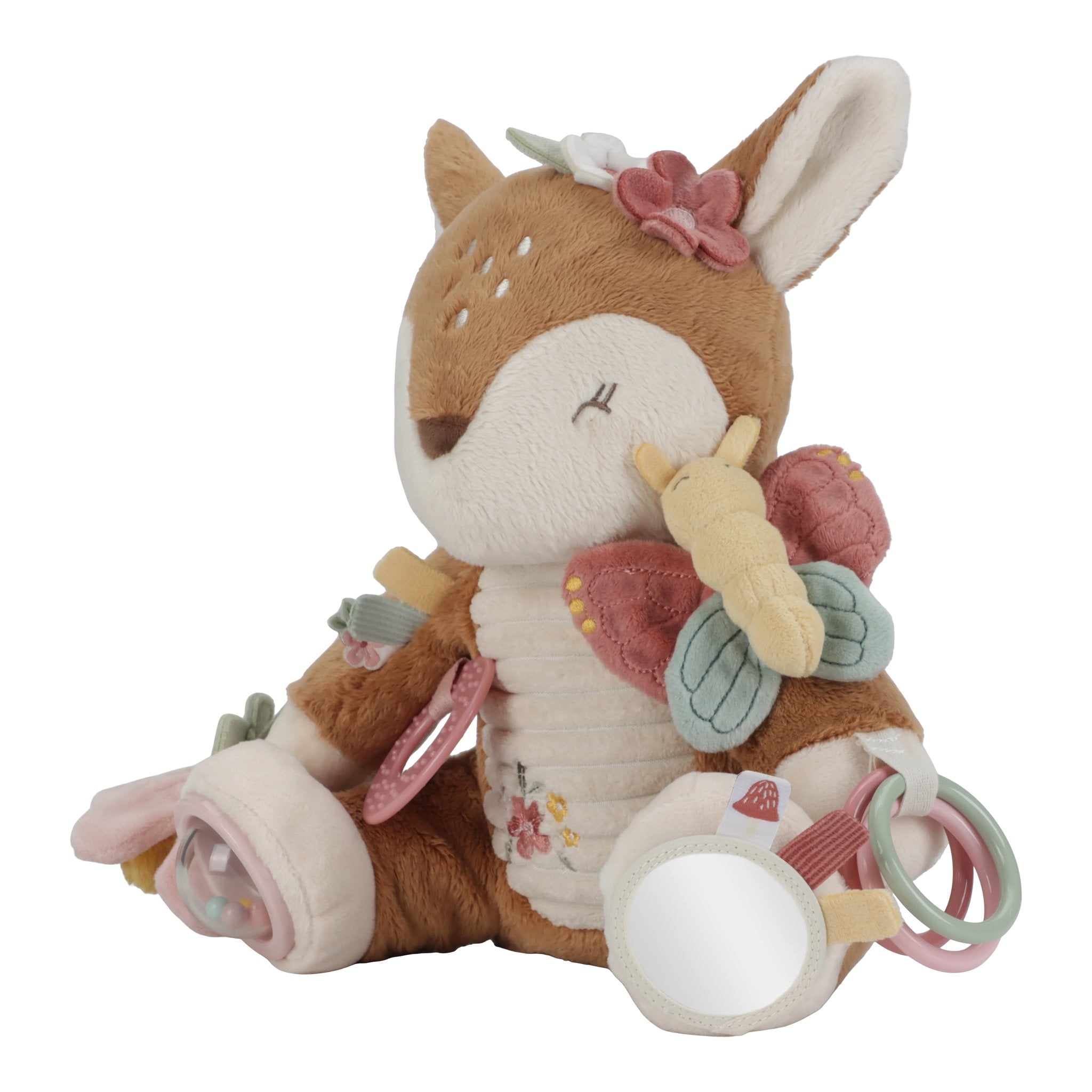 Little Dutch Activity Soft Toy Deer - Fairy Garden – for children, available at Learning Bugs UK