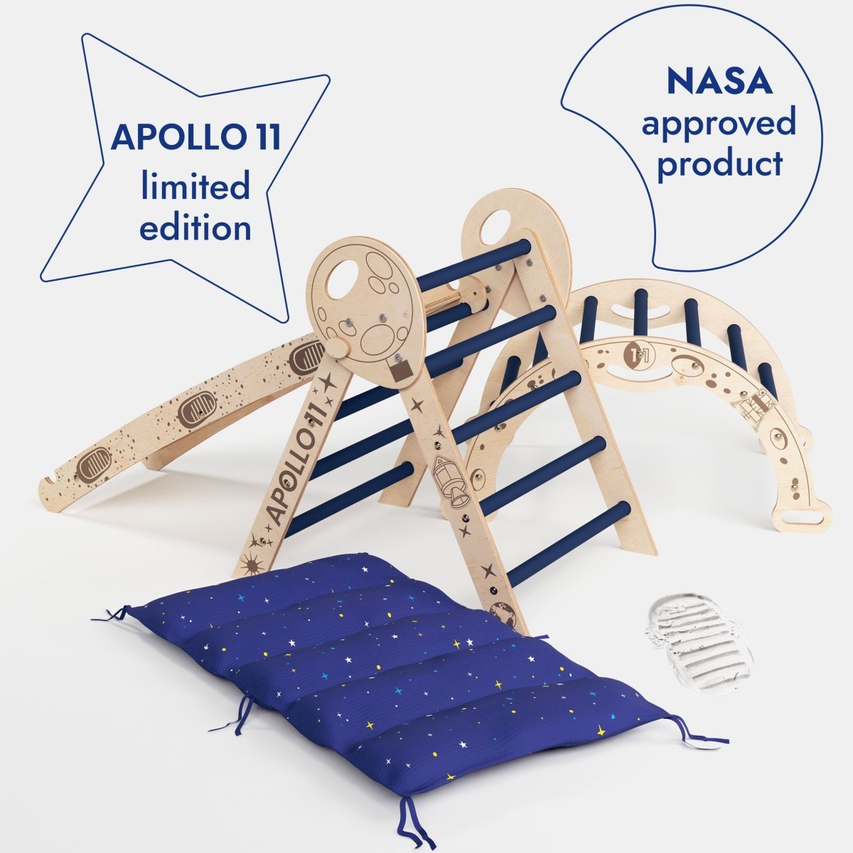 Goodevas Apollo 4 in 1 Montessori Climbing Set – 4in1 Playsets for children, available at Learning Bugs UK