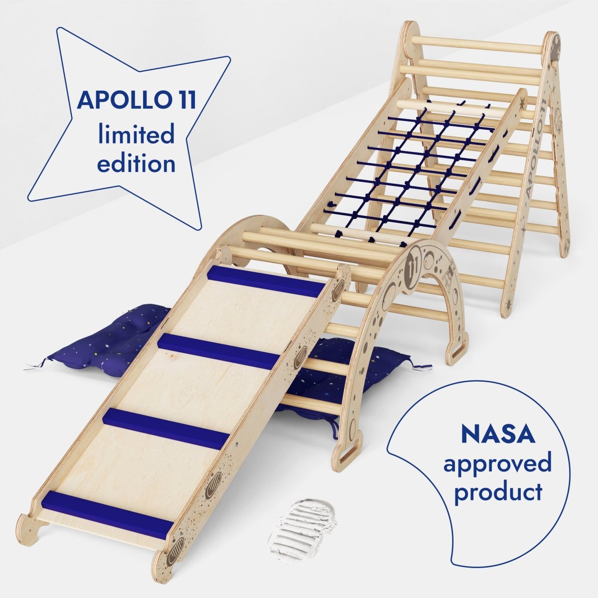 Goodevas Apollo 5 in 1 Montessori Climbing Frame – 5in1 Playsets for children, available at Learning Bugs UK