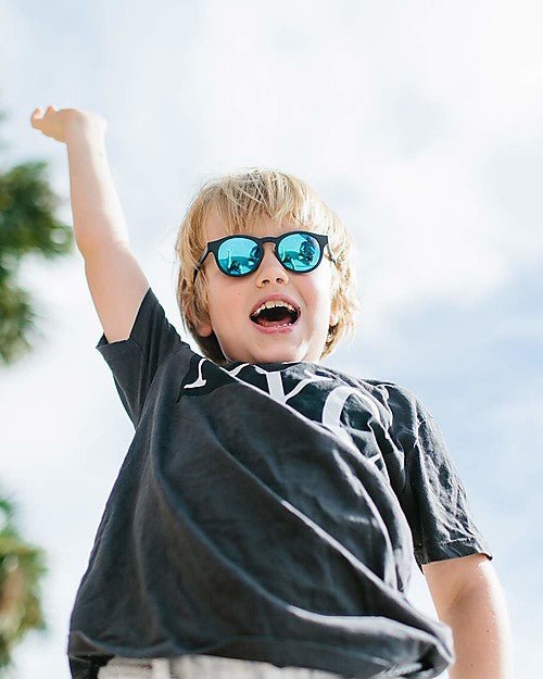 Buy Babiators Polarised Kids Keyhole Sunglasses - The Agent - 2 sizes | for kids by Learning Bugs UK