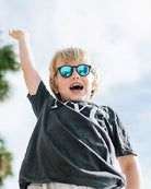 Buy Babiators Polarised Kids Keyhole Sunglasses - The Agent - 2 sizes | for kids by Learning Bugs UK