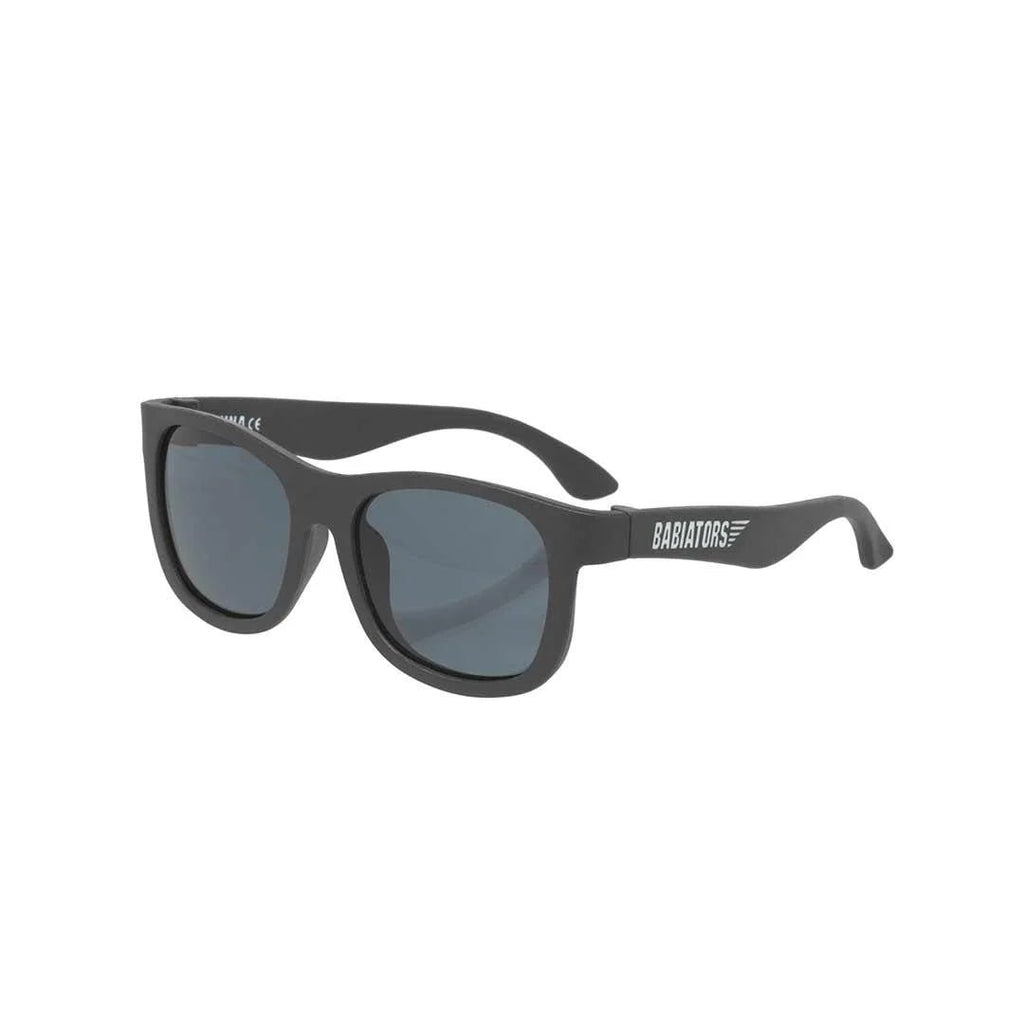 Buy Babiators Original Navigator Sunglasses - Black Ops Black - 2 sizes | for kids by Learning Bugs UK