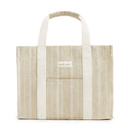 Buy Woven Stripe Bag - Natural | Parent Accessories for kids by Learning Bugs UK