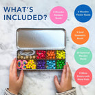 Buy Rainbow Bracelet Bead Kit | Art and Craft Box for kids by Learning Bugs UK