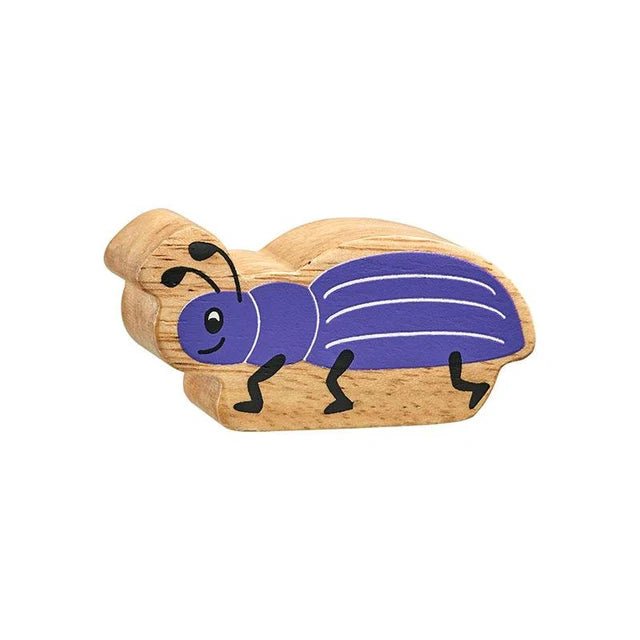 Buy Wooden Purple Beetle | for kids by Learning Bugs UK