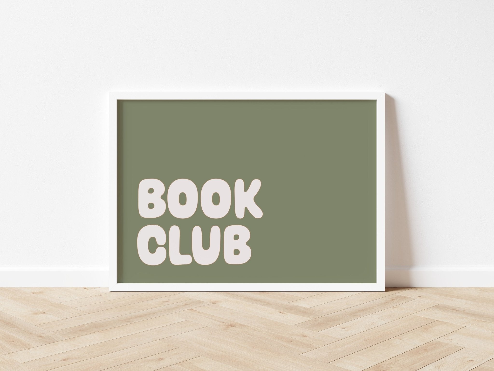 Buy Book Club - Fine Art Print | for kids by Learning Bugs UK