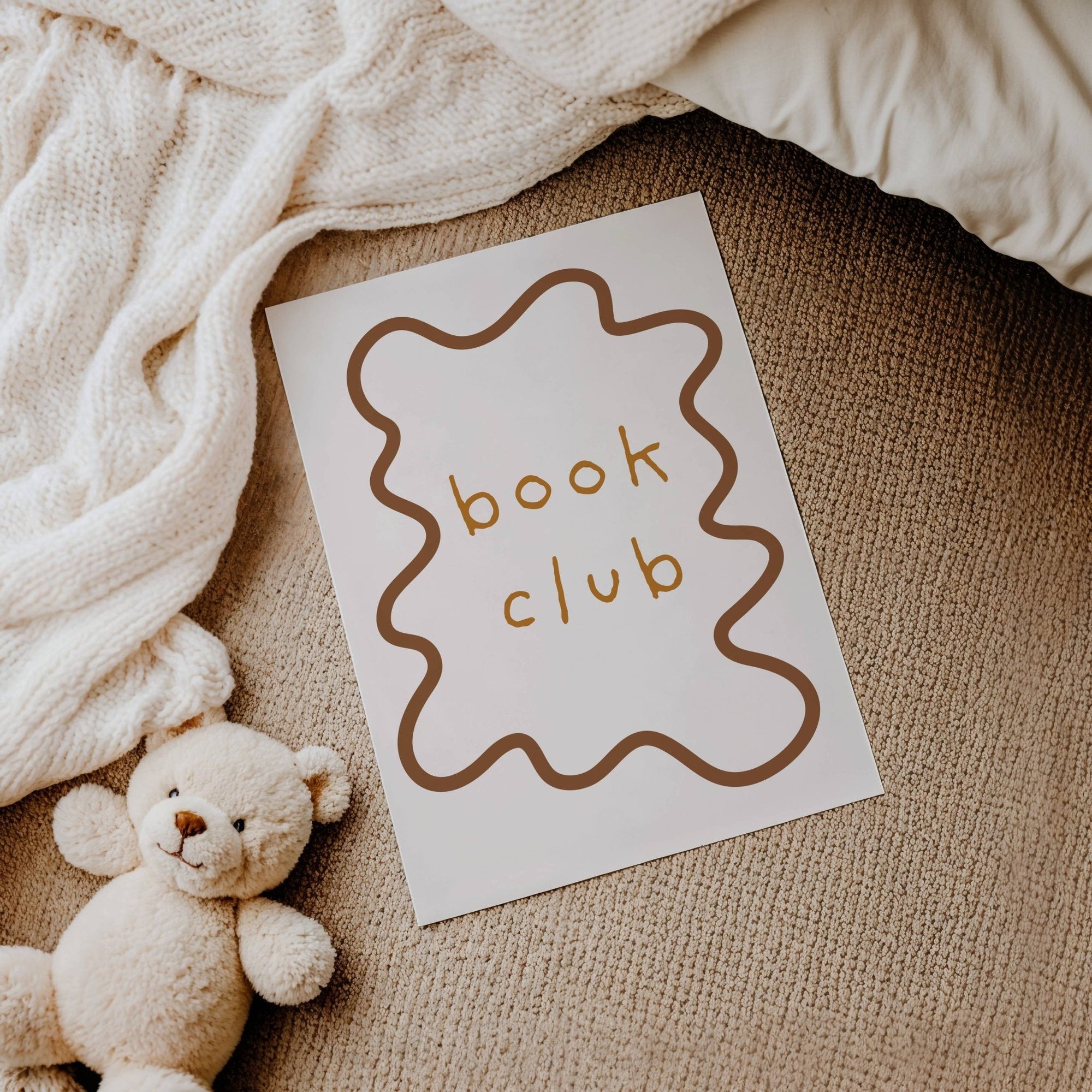 Book Club - Wavy Edition - Fine Art Print