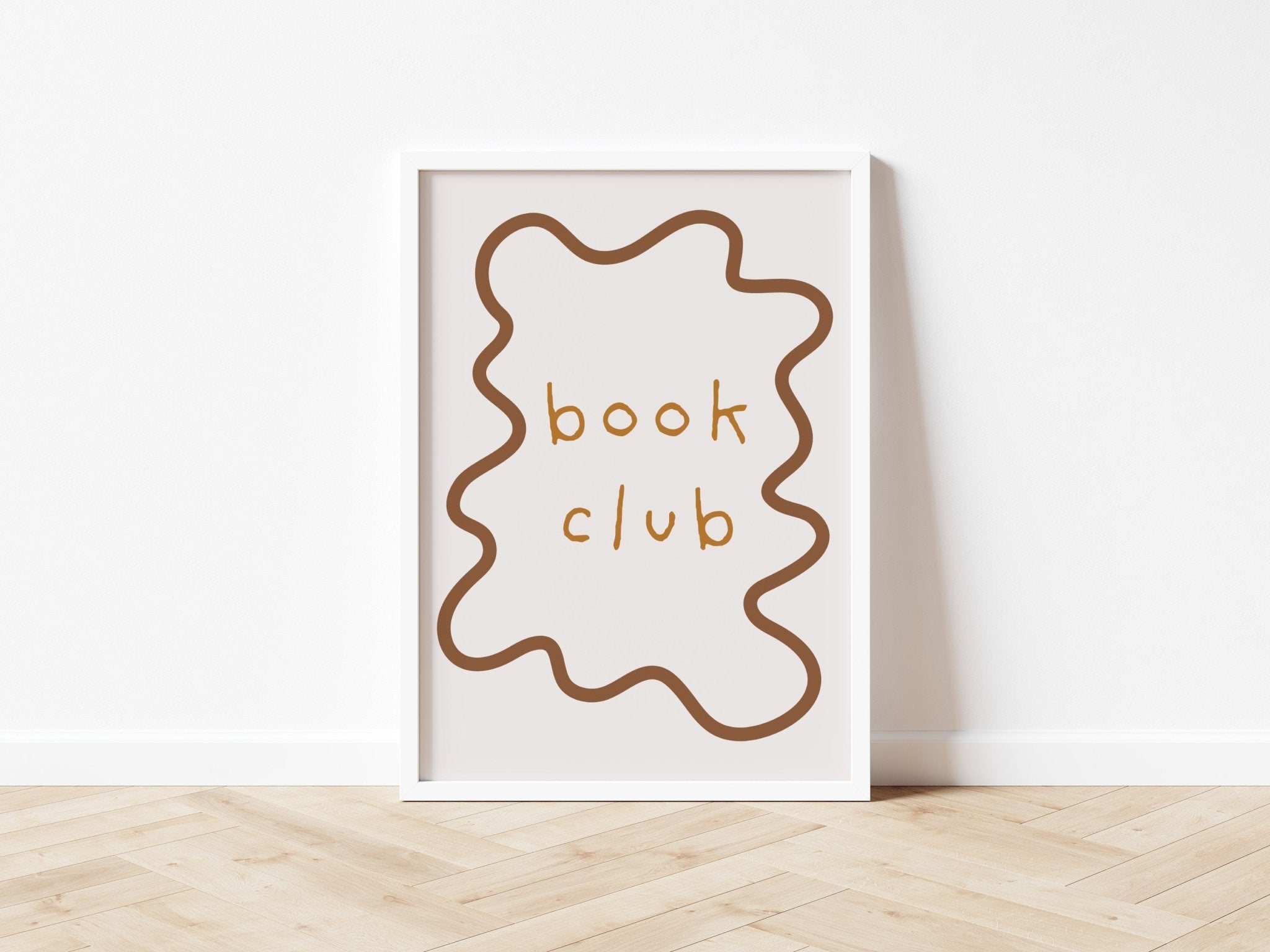 Buy Book Club - Wavy Edition - Fine Art Print | Print for kids by Learning Bugs UK