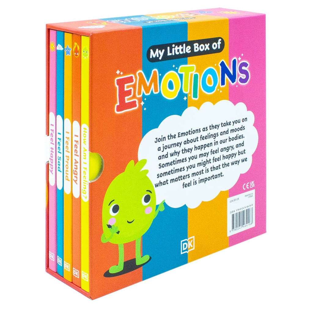 Buy First Emotions: My Little Box of Emotions Board Book Set | for kids by Learning Bugs UK