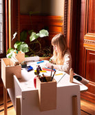 Oeuf Brooklyn Desk - White & Birch, view 7