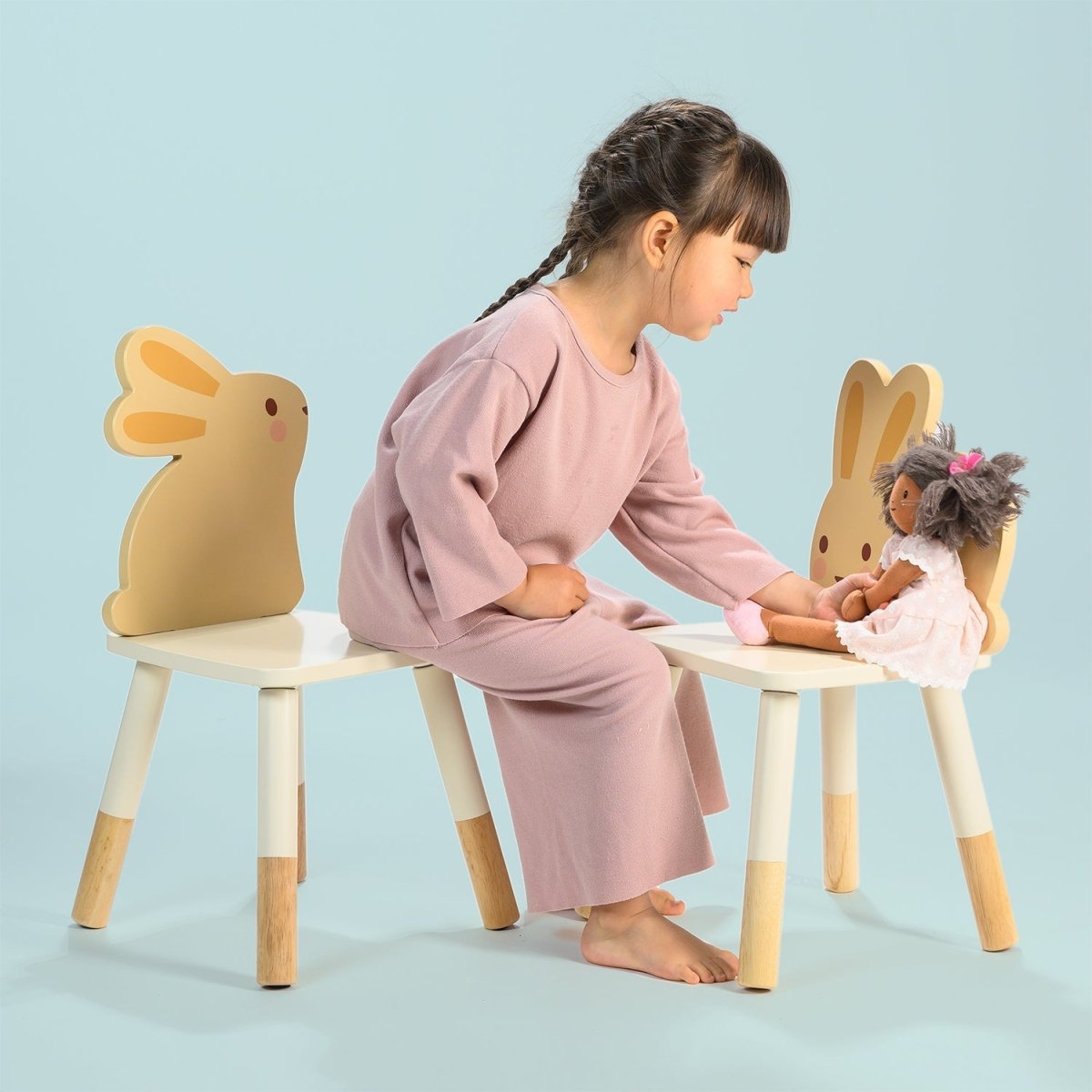 Bunny Table and Chair Set – for children, available at Learning Bugs UK