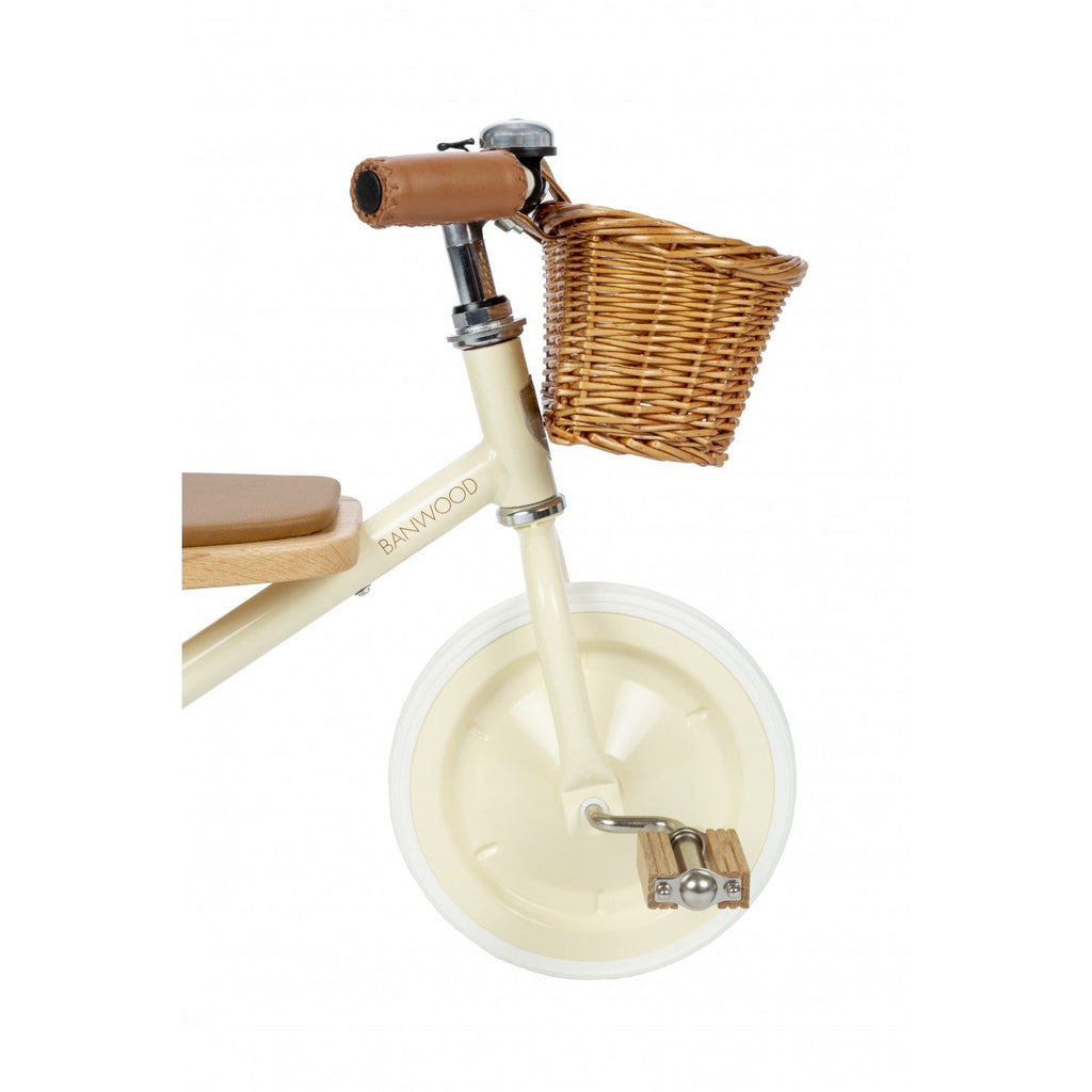 Banwood Trike – Classic Toddler Tricycle (Cream)