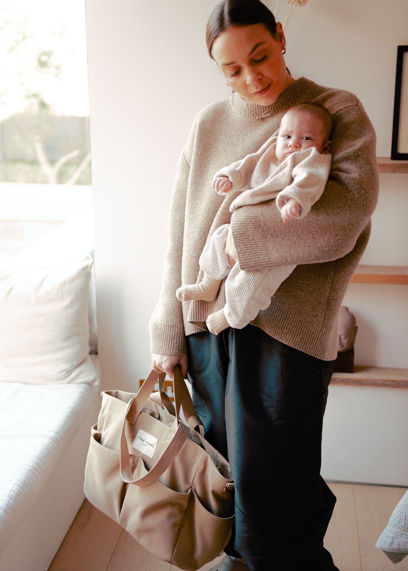 Buy T+M Canvas Pocket Tote Desert | Tote Bag for kids by Learning Bugs UK