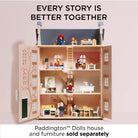 Le Toy Van Paddington figure and Brown family wooden dolls, photo 3 of 7