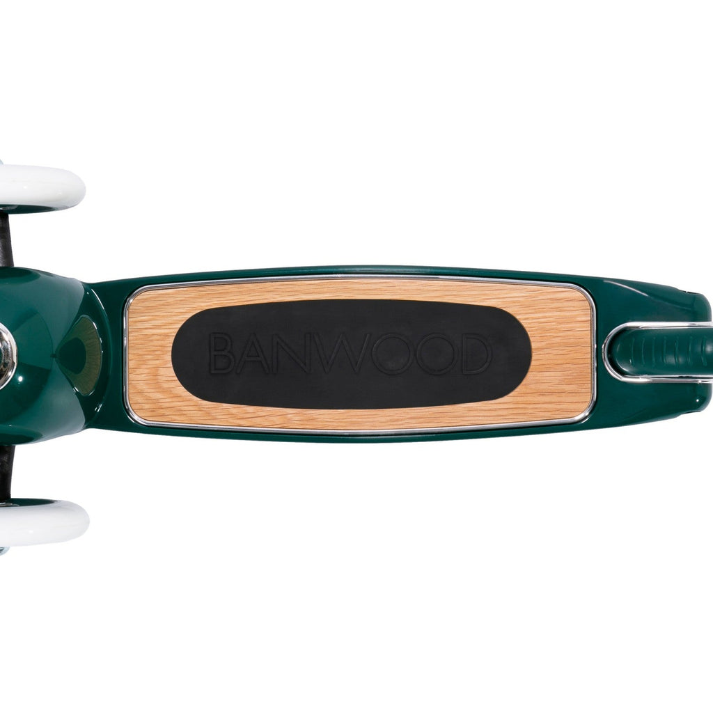 Banwood Scooter – Stylish 3-Wheel Kids Scooter (Green)