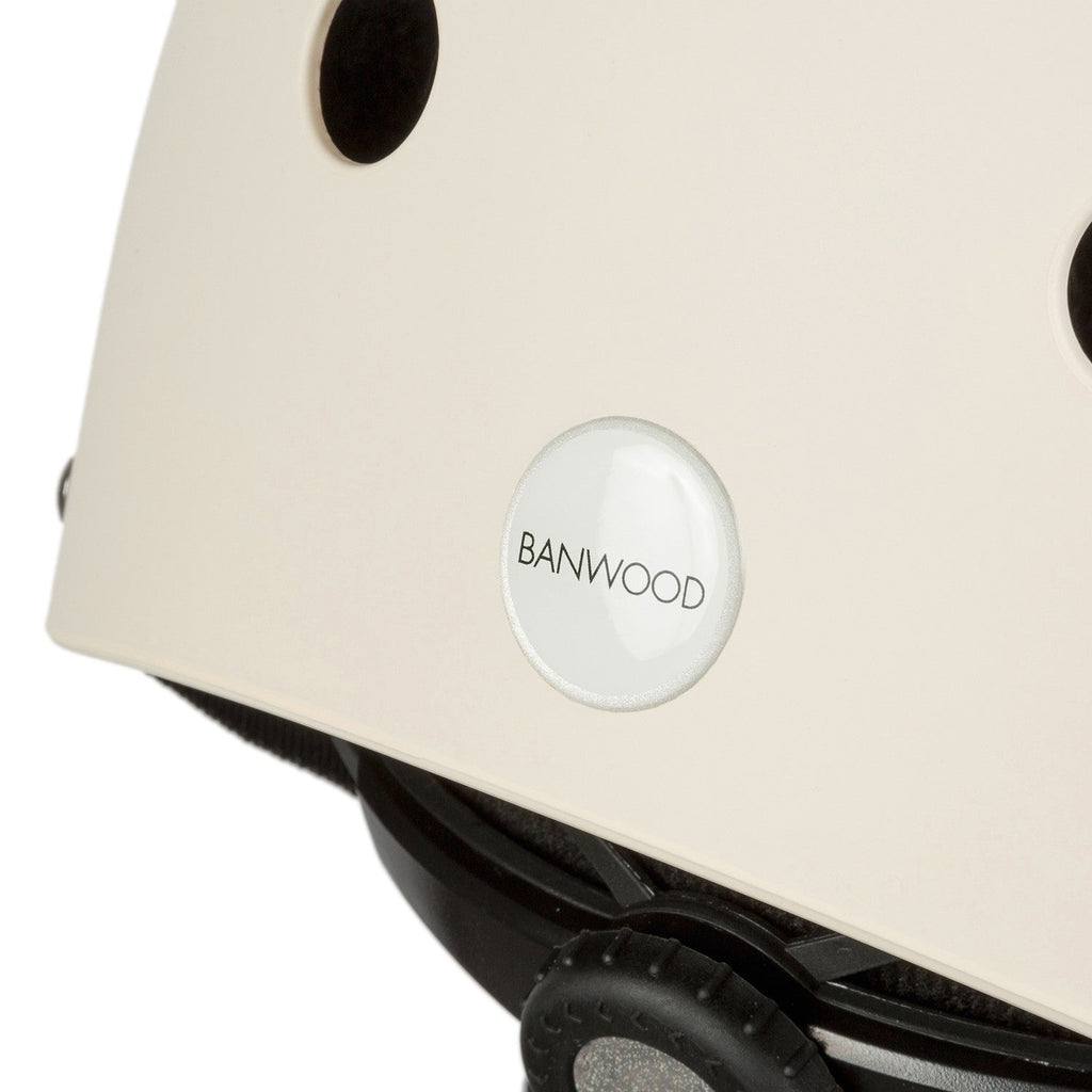 Banwood Helmet – Kids Safety Helmet (Cream)