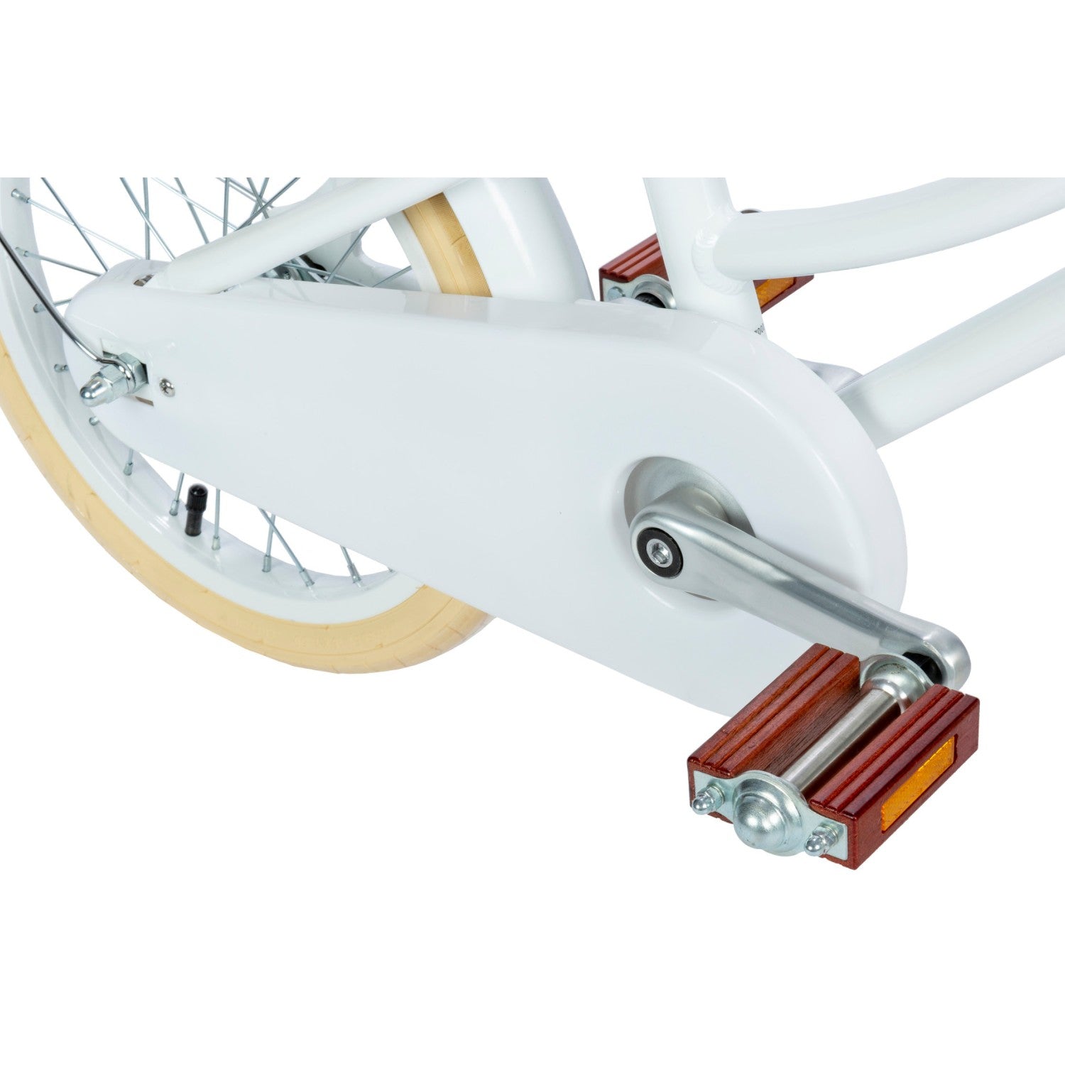 Buy Banwood Classic – Kids Vintage Bike 16” (White) | CLASSIC for kids by Learning Bugs UK