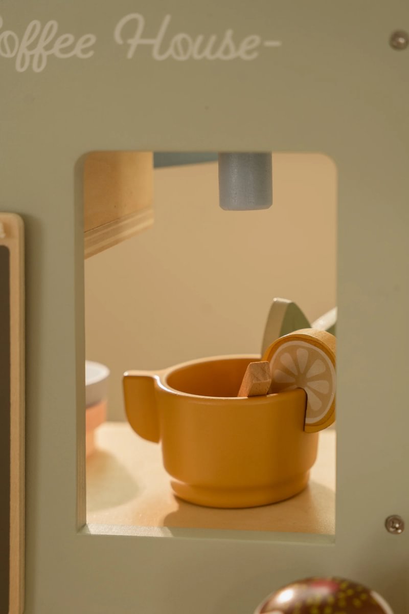 Little Dutch Wooden Coffee Corner – for children, available at Learning Bugs UK