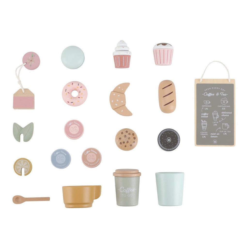 Little Dutch Wooden Coffee Corner – for children, available at Learning Bugs UK