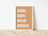 Buy Cool Kids Read Books - Fine Art Print | for kids by Learning Bugs UK