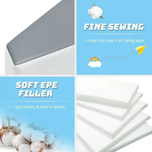 Buy 2 - Piece Step and Slide Climber for Infants and Toddlers - White | for kids by Learning Bugs UK