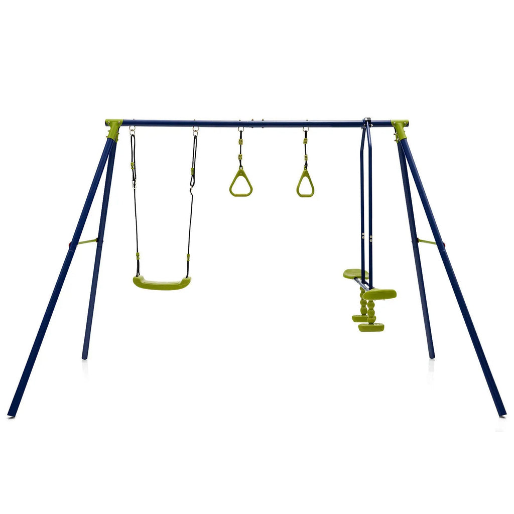 Buy 3 - in - 1 Multifunctional A - Frame Swing Set | for kids by Learning Bugs UK