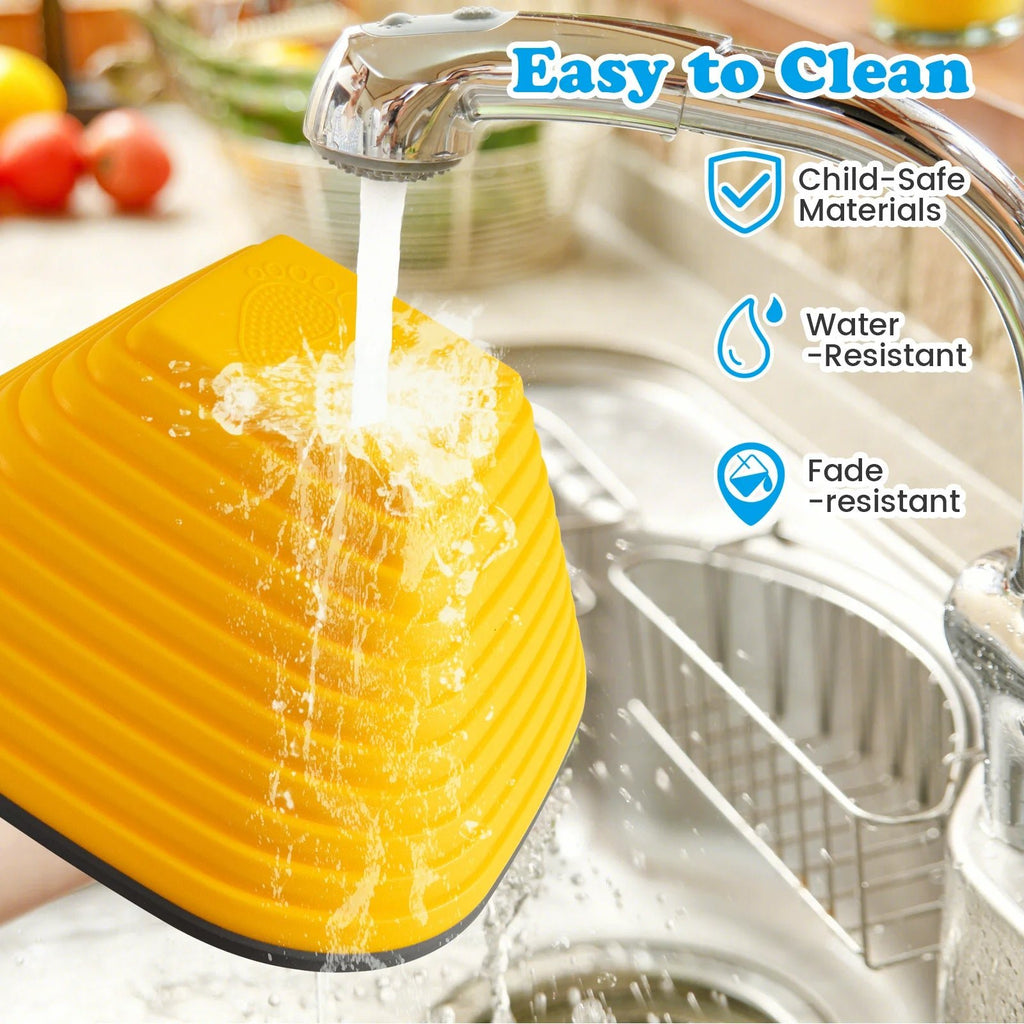 Buy 6 Pieces Kids Stepping Stone Non - Slip Square Toddler Balance Stones - Multicolor | for kids by Learning Bugs UK