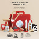 Le Toy Van wooden vintage doctor roleplay kit, photo 6 of 7