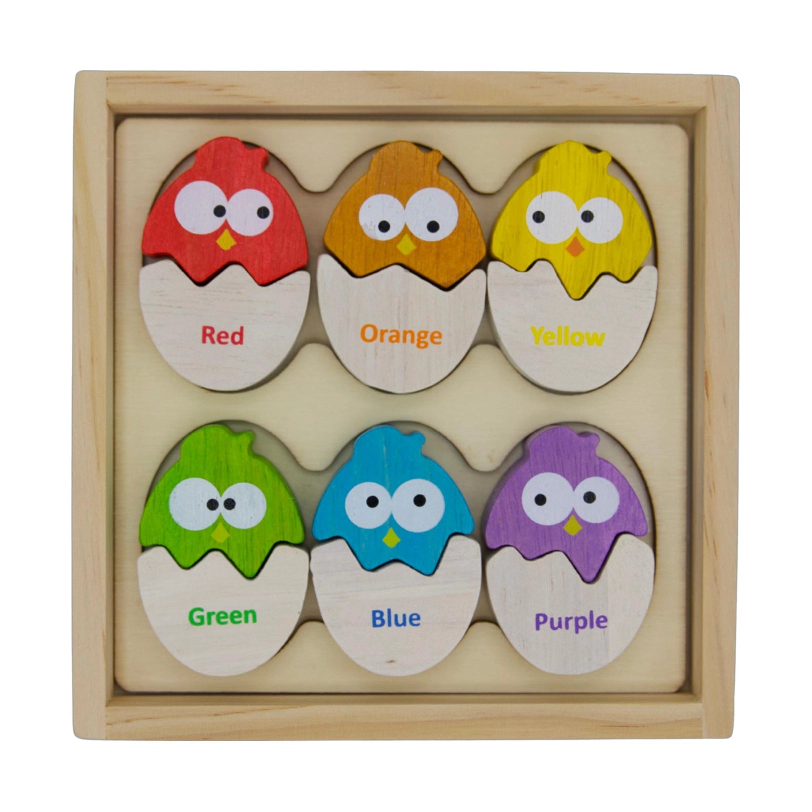 Buy Begin Again Color ‘N Eggs Puzzle | for kids by Learning Bugs UK