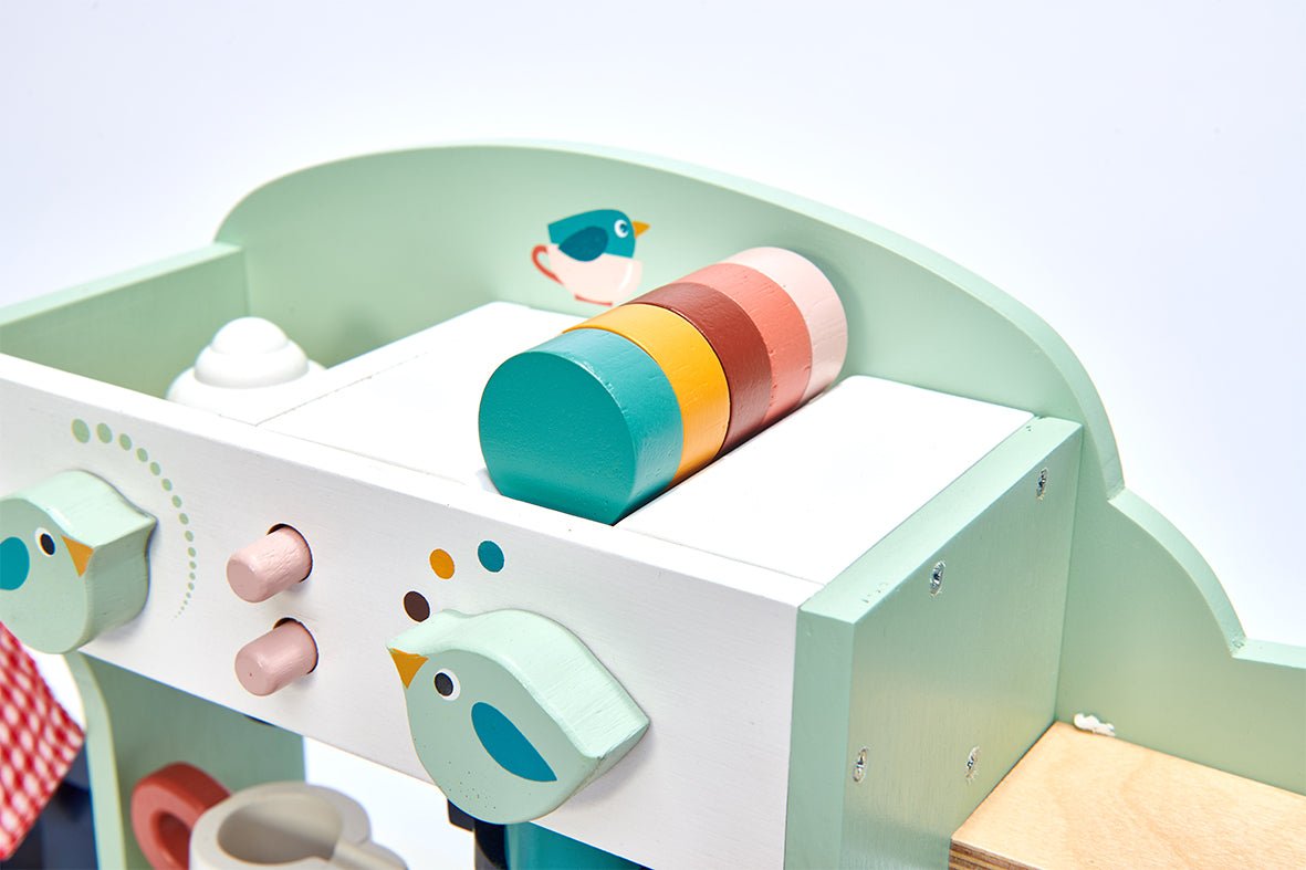 Buy Bird's Nest Cafe | Wooden coffee maker for kids by Learning Bugs UK