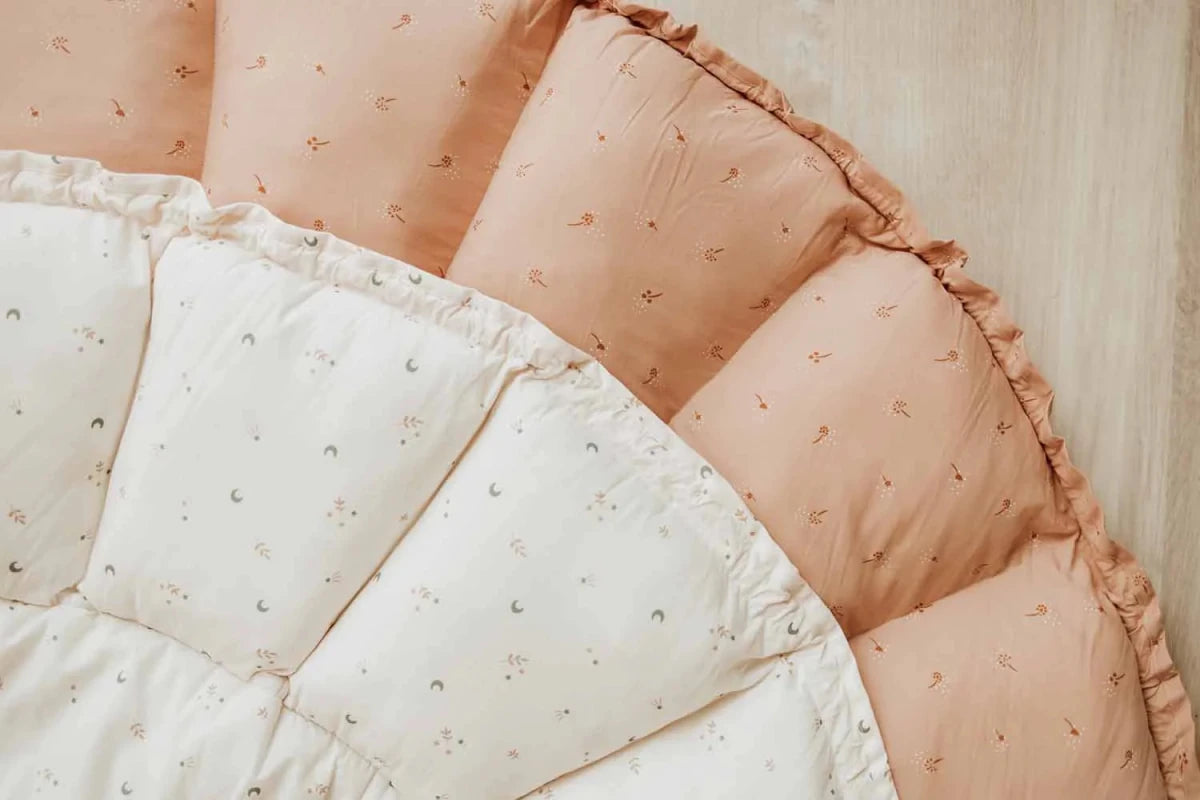 Play&Go Coco Organic Babymat - Fleuri or Moon – for children, available at Learning Bugs UK